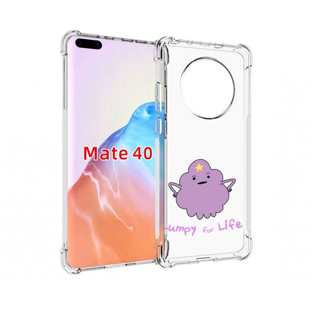 

Чехол MyPads Tocco для Huawei Mate 40 Принцесса пупырчатого королевства, Прозрачный, Tocco