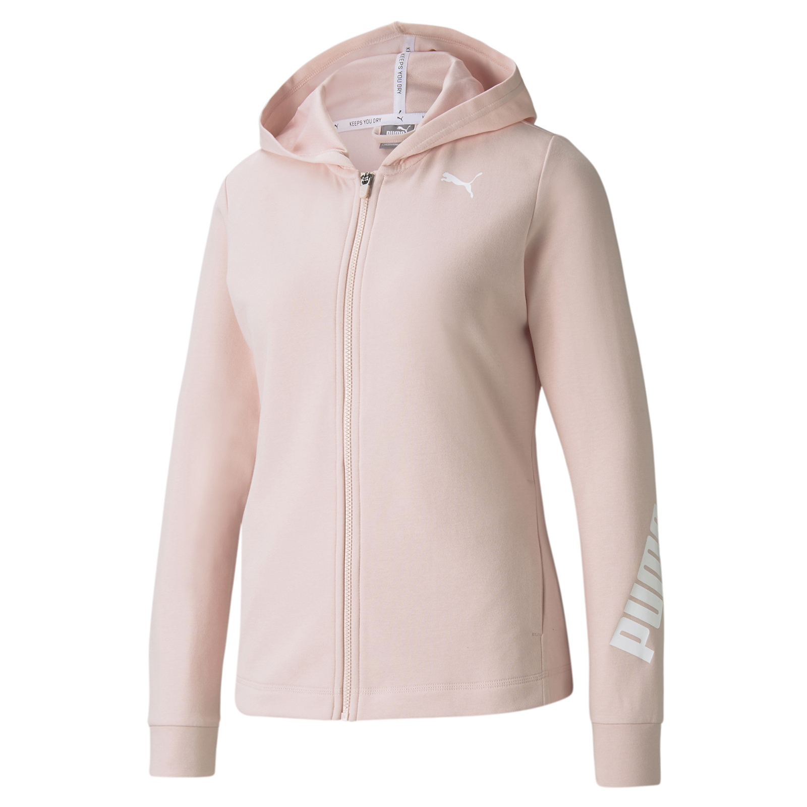 фото Толстовка женская puma modern sports full-zip розовая m