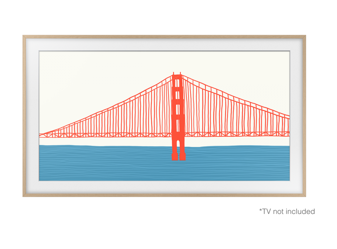 

Рамка для телевизора Samsung Frame 75'' Brown Modern (VG-SCFA75TKB), Frame 75''