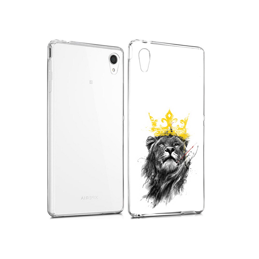 

Чехол MyPads Tocco для Sony Xperia M4 Aqua король-лев (PT41841.249.391), Прозрачный, Tocco