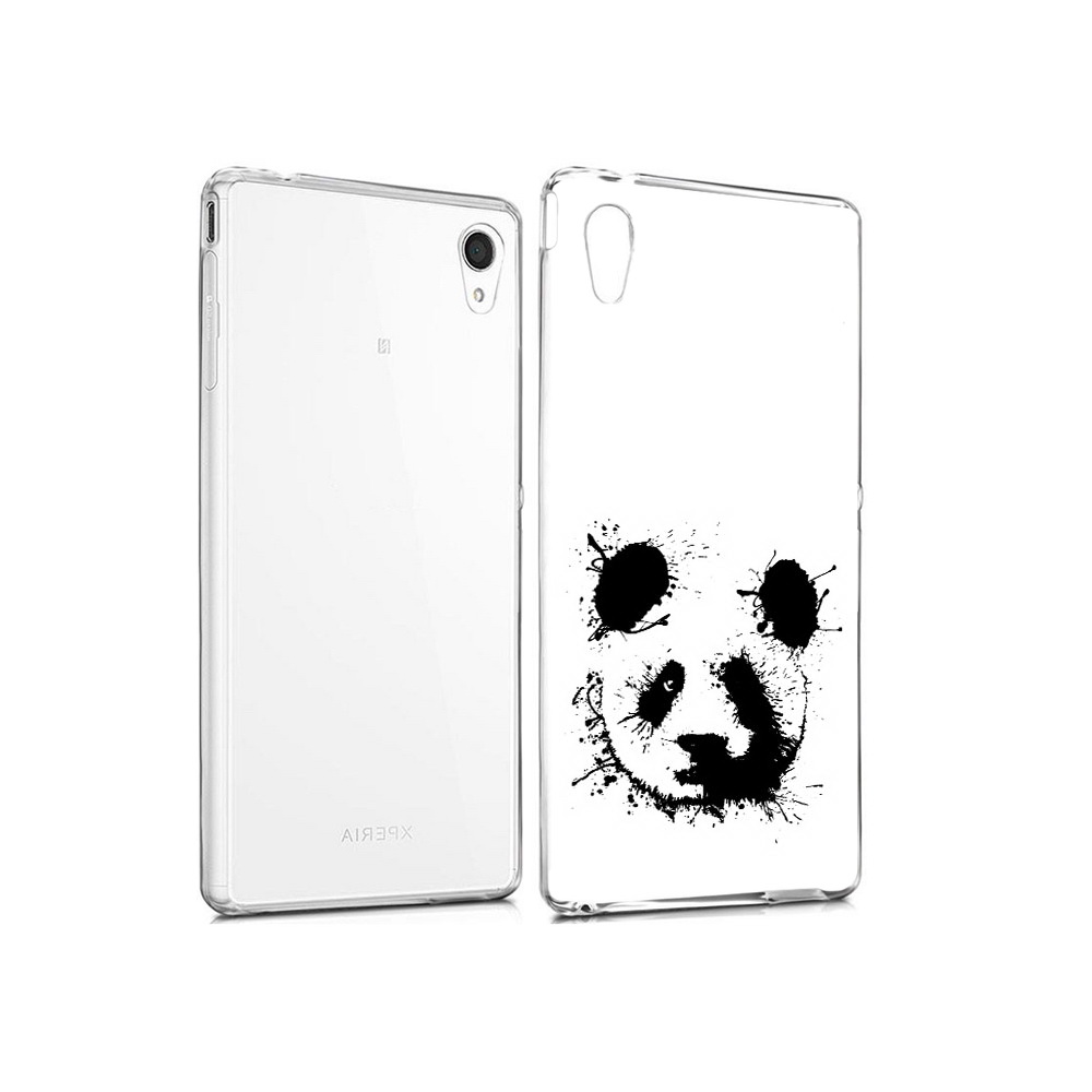 

Чехол MyPads Tocco для Sony Xperia M4 Aqua клякса-панда (PT41841.249.389), Прозрачный, Tocco
