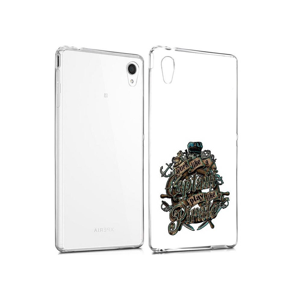

Чехол MyPads Tocco для Sony Xperia M4 Aqua капитан пиратов (PT41841.249.385), Прозрачный, Tocco