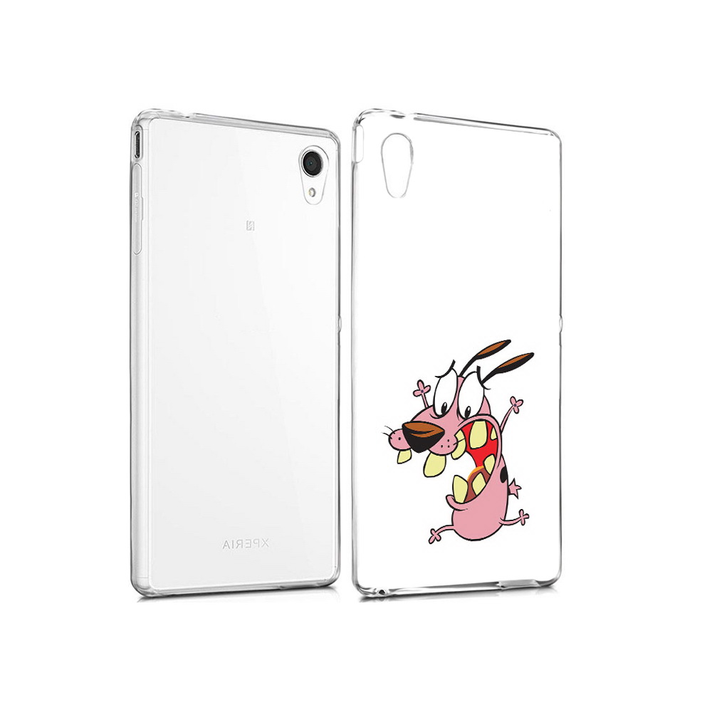 

Чехол MyPads Tocco для Sony Xperia M4 Aqua зубастый бобик (PT41841.249.371), Прозрачный, Tocco