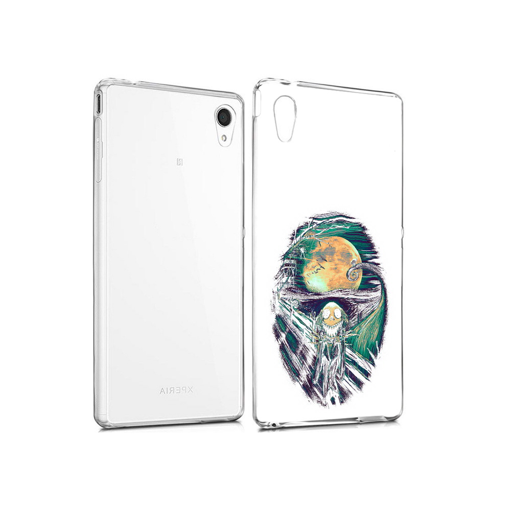 

Чехол MyPads Tocco для Sony Xperia M4 Aqua зубастое существо абстракция (PT41841.249.370), Прозрачный, Tocco