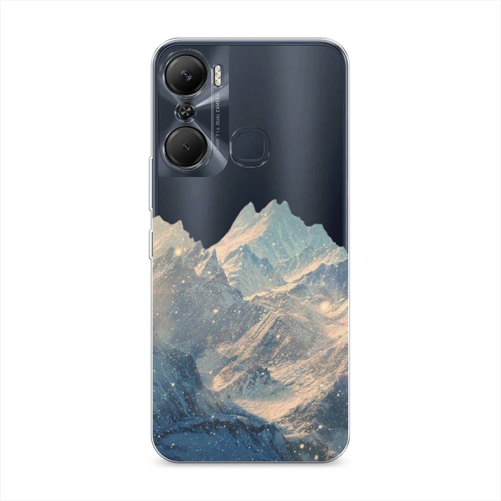 

Чехол Awog на Infinix Hot 12 Pro / Инфиникс Хот 12 Про "Горы арт 2", Серый, 3102450-10