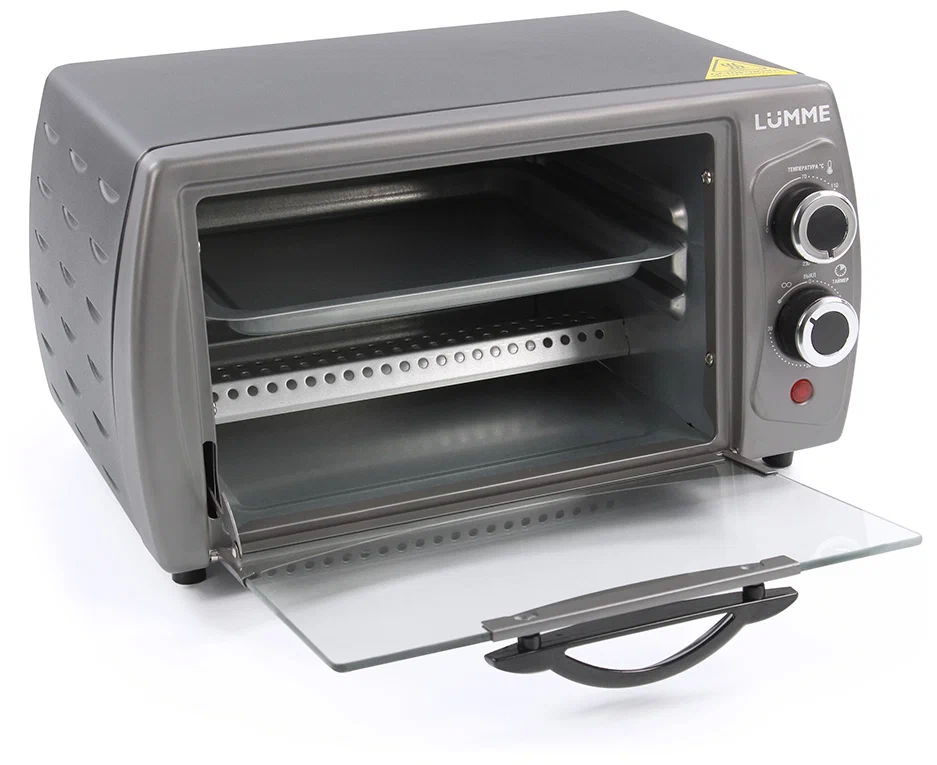 

Мини-печь LUMME LU-1705 серебристый; серый, LU-1705