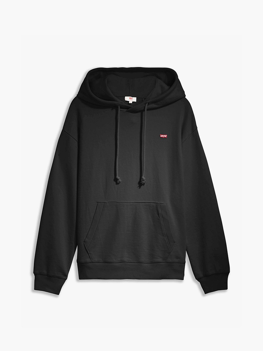 

Худи женское Levi's Standard черное 2XS, Черный, Standard