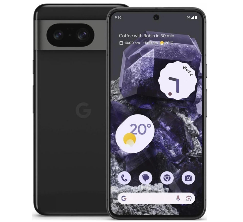 

Смартфон Google Pixel 8 8/128GB Obsidian, Pixel 8