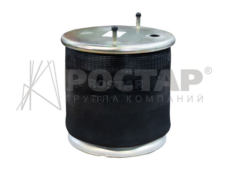 

Пневморессора Ростар со стальным стаканом R810DGS05 для SAF ROR (2 шп.+воздух/4отв.)