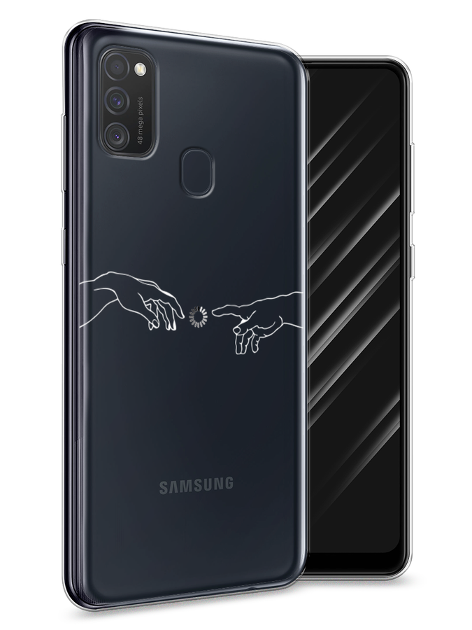 

Чехол Awog на Samsung Galaxy M21 "Загрузка творения", Разноцветный, 29750-10