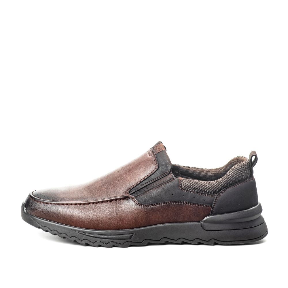 фото Кроссовки мужские munz shoes 248-21mv-019st коричневые 45 ru