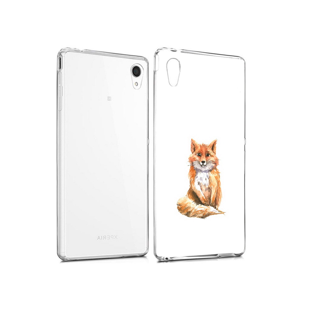 

Чехол MyPads Tocco для Sony Xperia M4 Aqua детская лиса (PT41841.249.320), Прозрачный, Tocco
