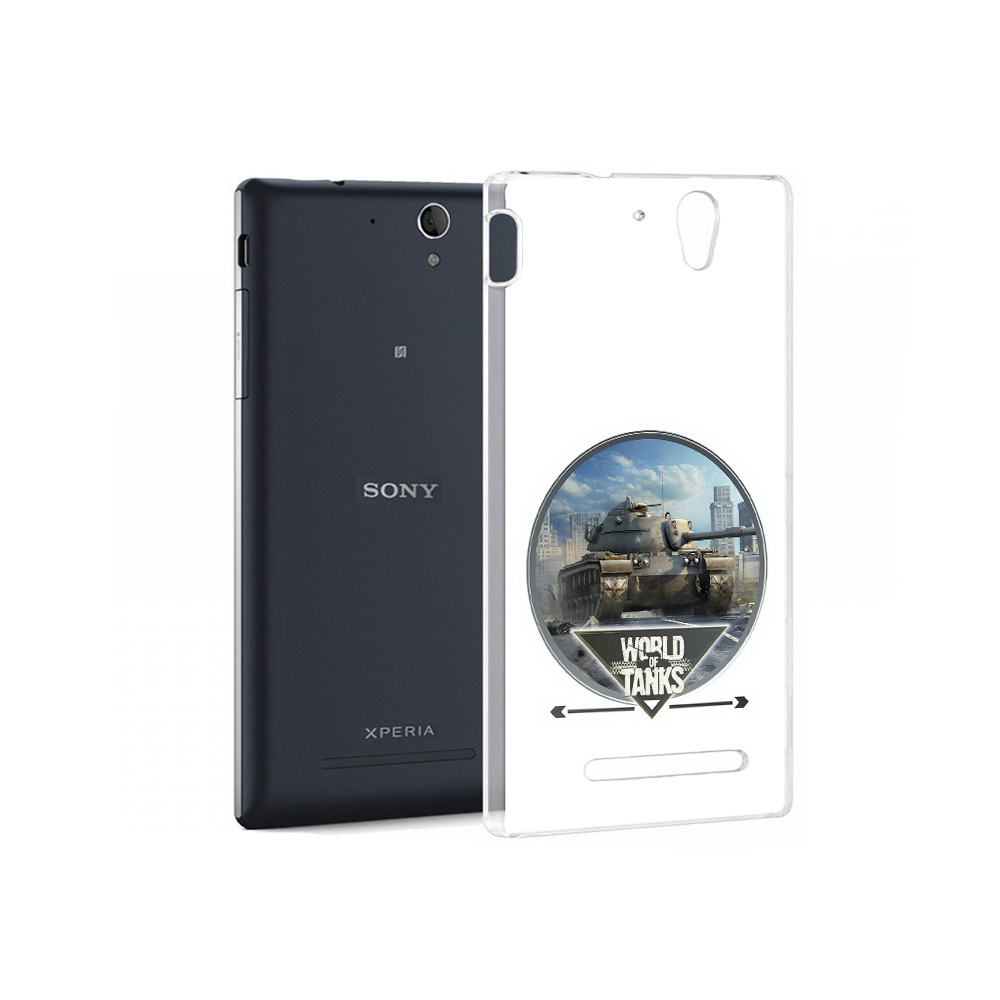 

Чехол MyPads Tocco для Sony Xperia C3 Мир танков (PT18760.251.119), Прозрачный, Tocco