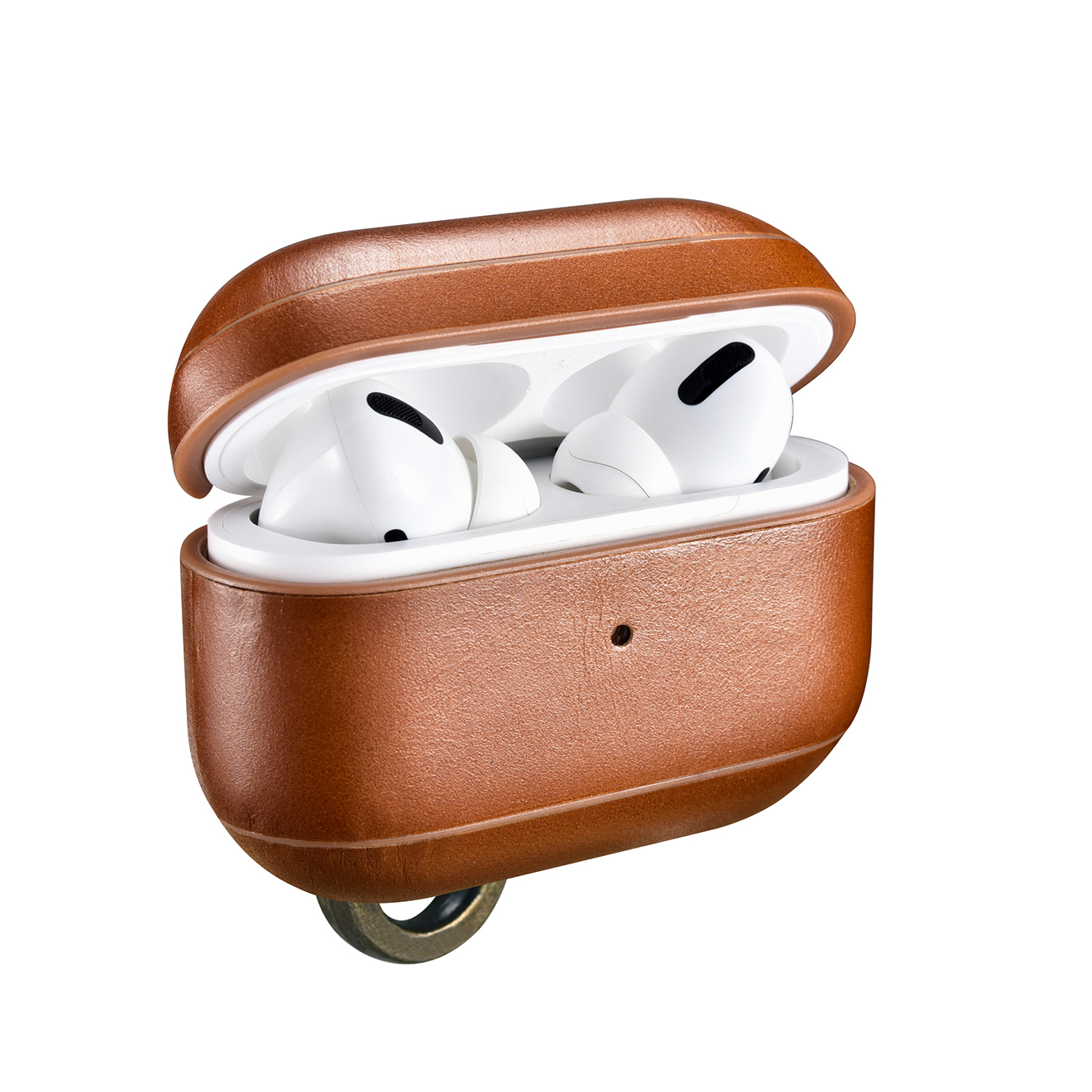 

Чехол I-carer WMAP221002 для AirPods Pro 2 коричневый, WMAP221002