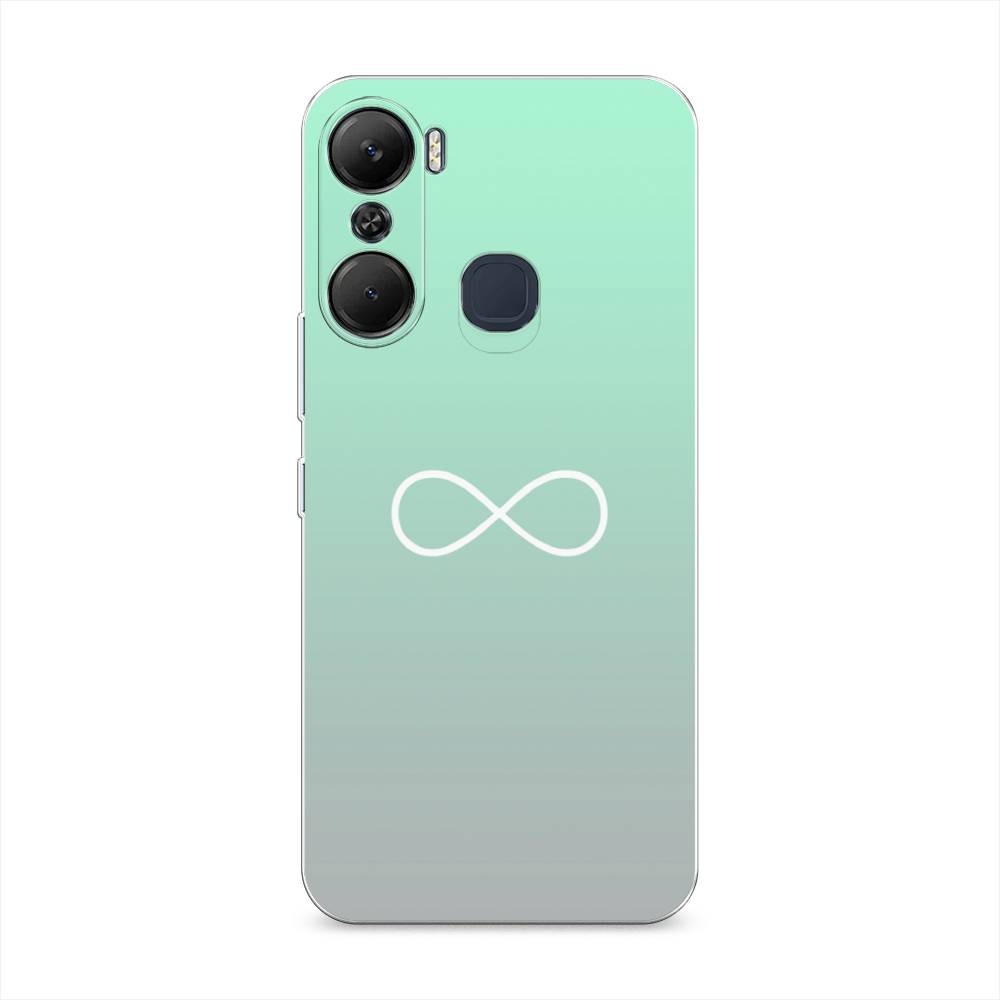 

Чехол Awog на Infinix Hot 12 Pro / Инфиникс Хот 12 Про "Бесконечность от Тиффани", Голубой, 3102450-4
