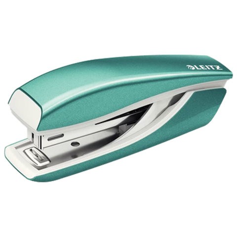 

Степлер LEITZ NeXXt WOW, №10, до 10 листов, металлический, бирюзовый металлик, 55281051