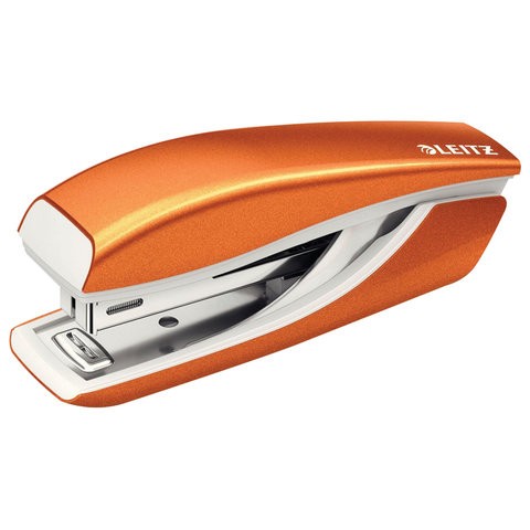 

Степлер LEITZ NeXXt WOW, №10, до 10 листов, металлический, оранжевый металлик, 55281044