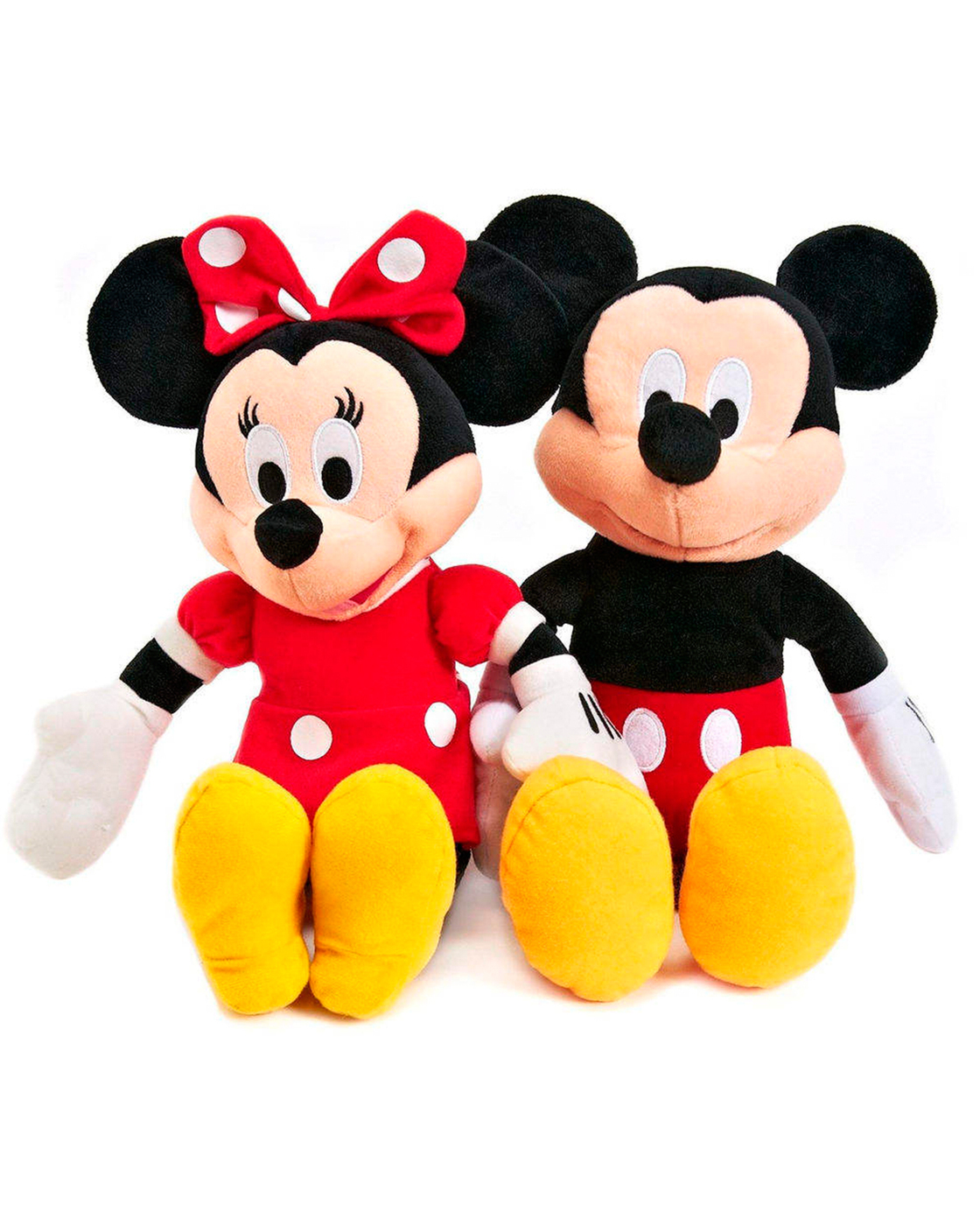 Мягкие игрушки Микки и Минни Маус Mickey Minnie Mouse, 2 шт. 35 см кружка osz фитнес микки и минни n0192d3 320мл