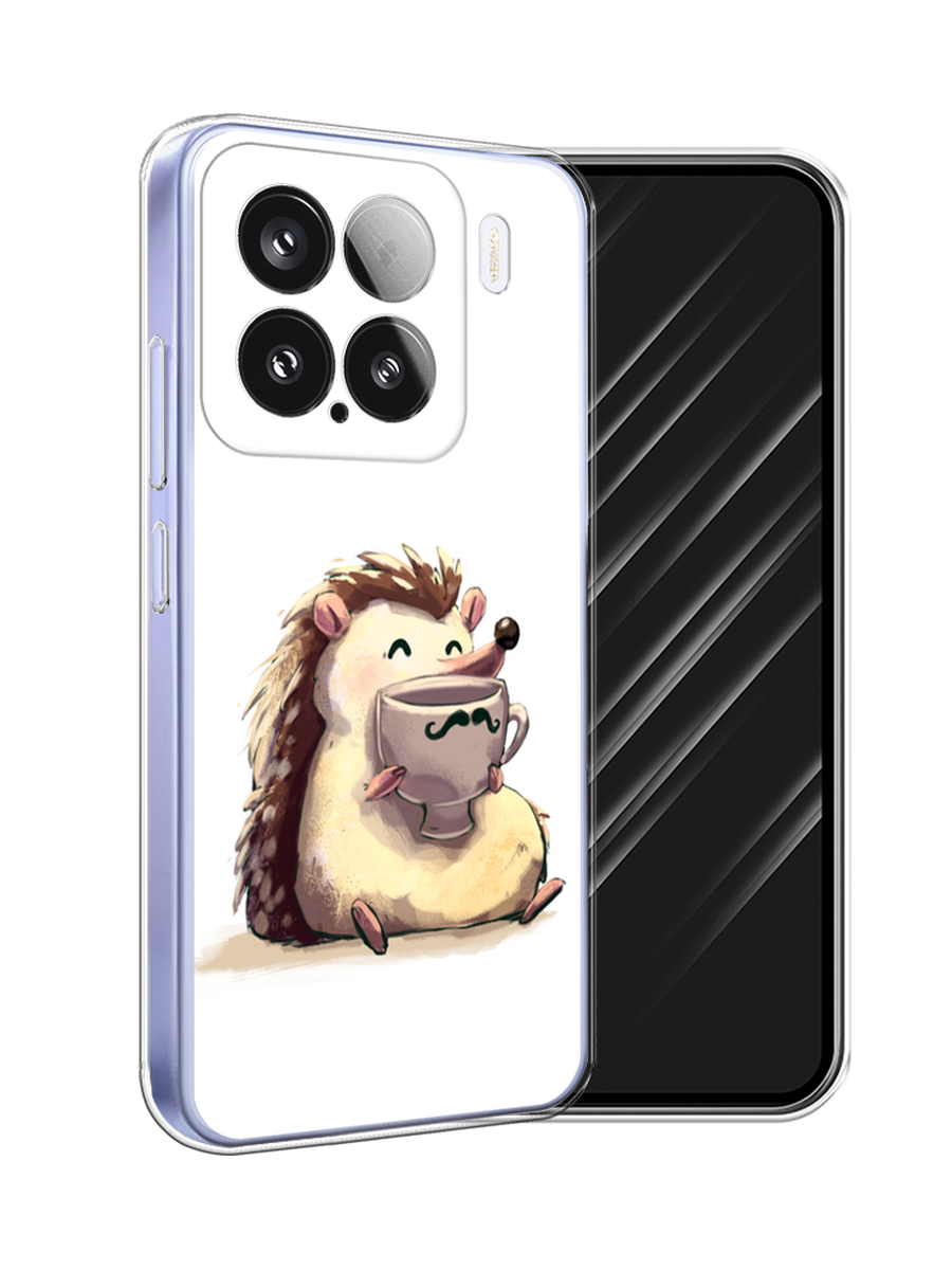 

Чехол Awog на Xiaomi 15 "Еж кофеман", Белый;коричневый;бежевый, 323650-1