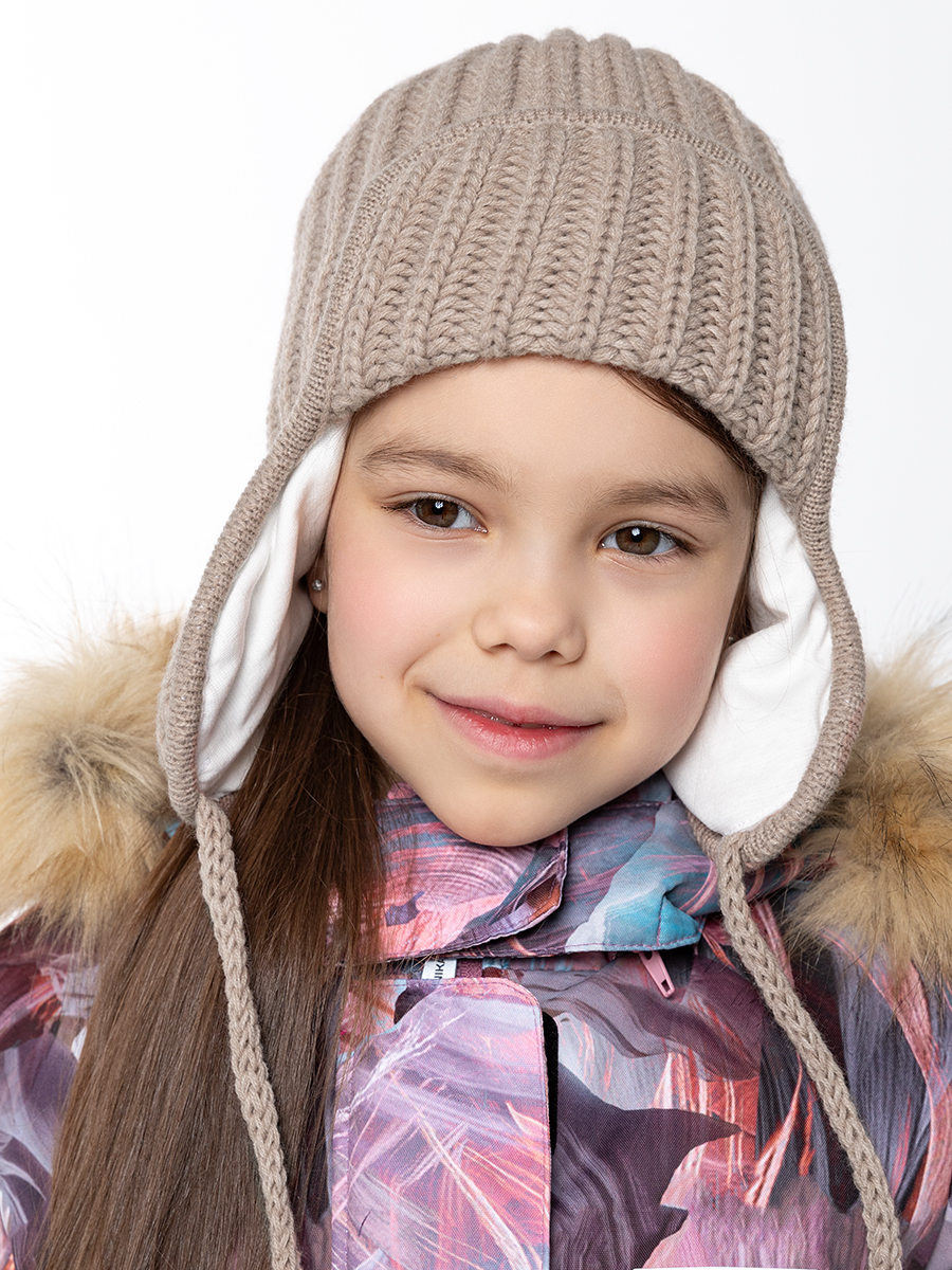 

Шапка детская NIKASTYLE 11з15824, бежевый, 50-54, 11з15824