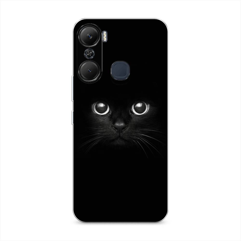 

Чехол Awog на Infinix Hot 12 Pro / Инфиникс Хот 12 Про "Взгляд черной кошки", Черный, 3102450-1
