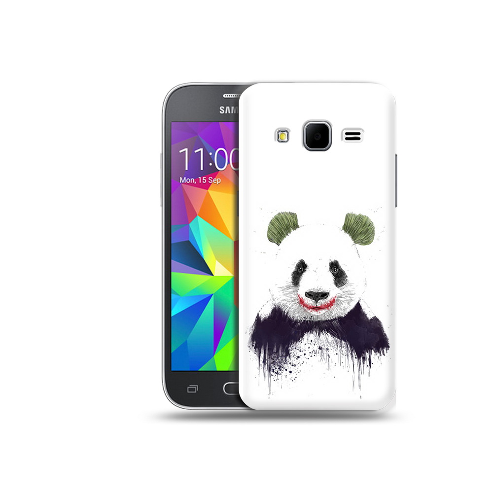 

Чехол MyPads Tocco для Samsung Galaxy Core Prime панда джокер (PT11933.566.533), Прозрачный, Tocco