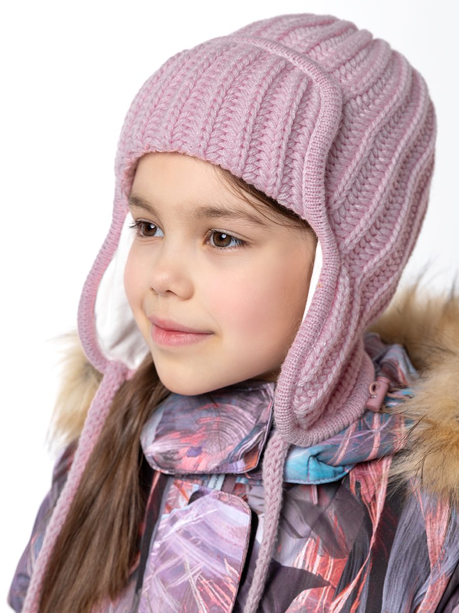 

Шапка детская NIKASTYLE 11з15824, сухая роза, 48-52, Розовый, 11з15824