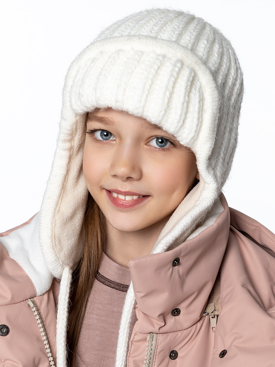 

Шапка детская NIKASTYLE 11з15824, молоко, 48-52, Белый, 11з15824