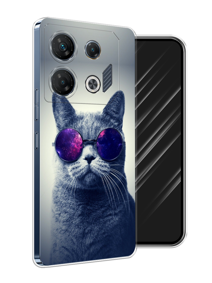 

Чехол Awog на Infinix GT 10 Pro "Космический кот", Бордовый, 3104850-1