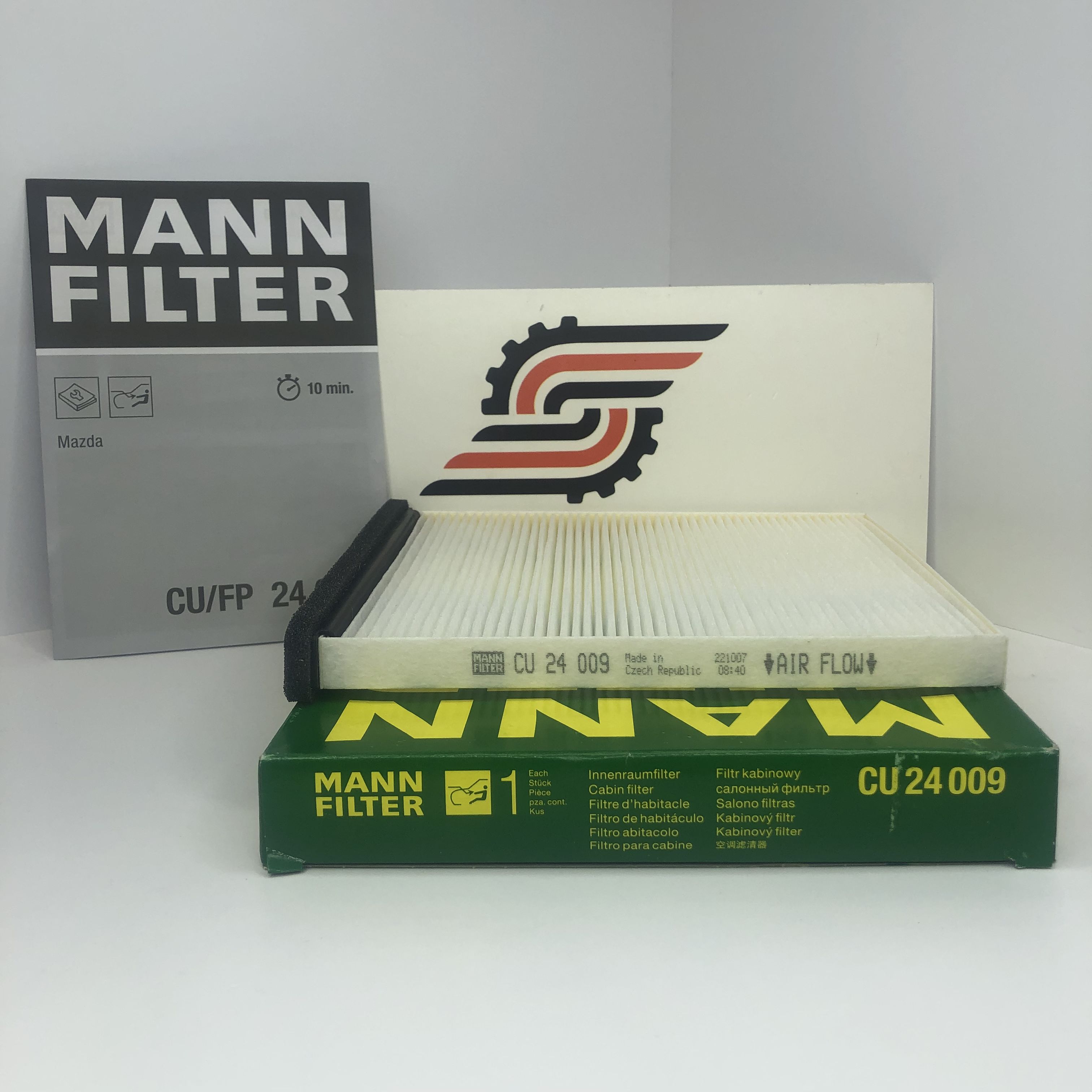 

Воздушный фильтр салона MANN FILTER CU24009