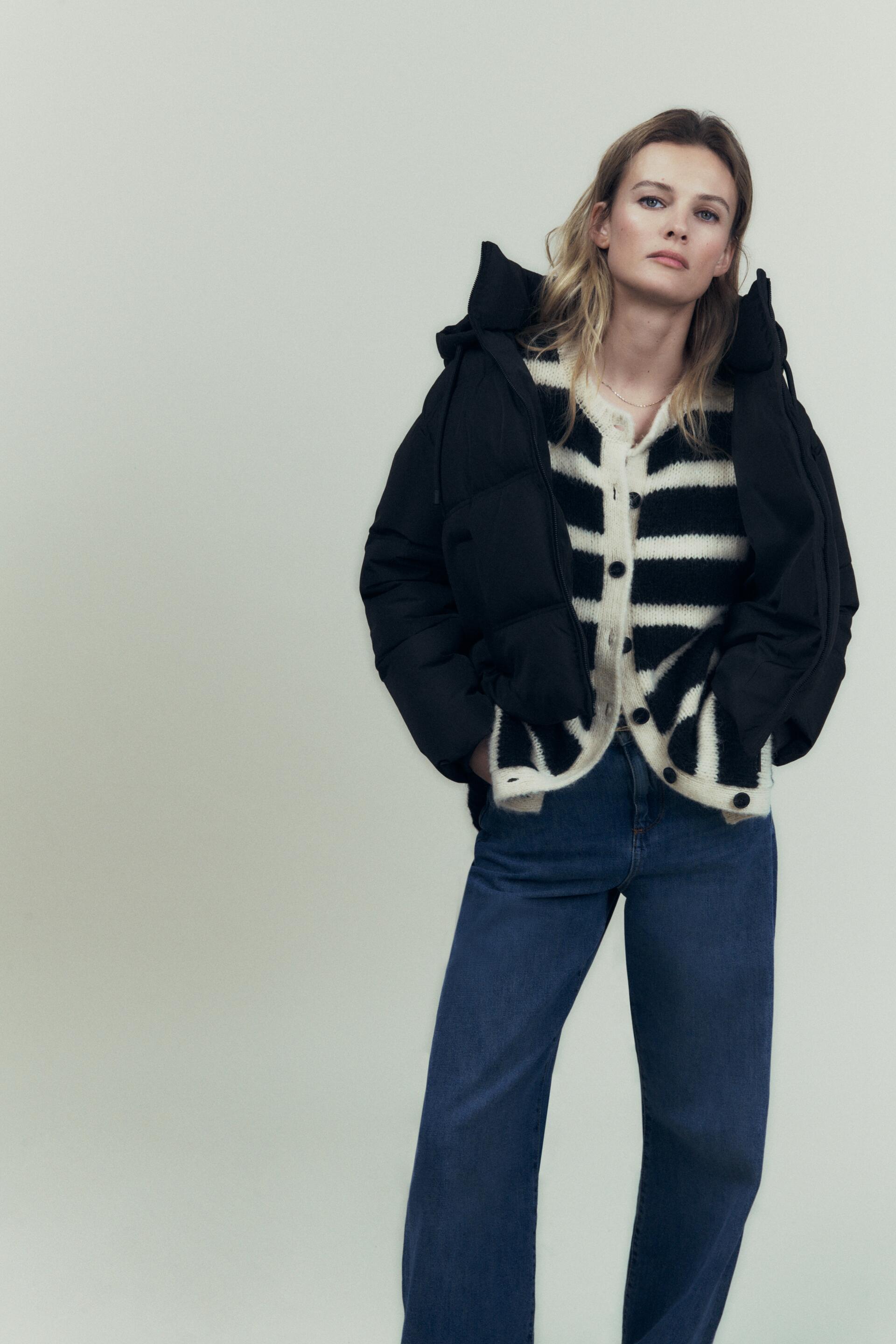 

Куртка женская ZARA 03046394 черная XS (доставка из-за рубежа), 03046394