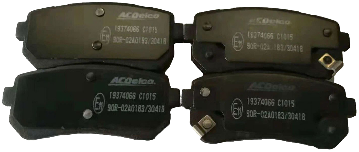 

Колодки тормозные дисковые задние ACDelco 19374066