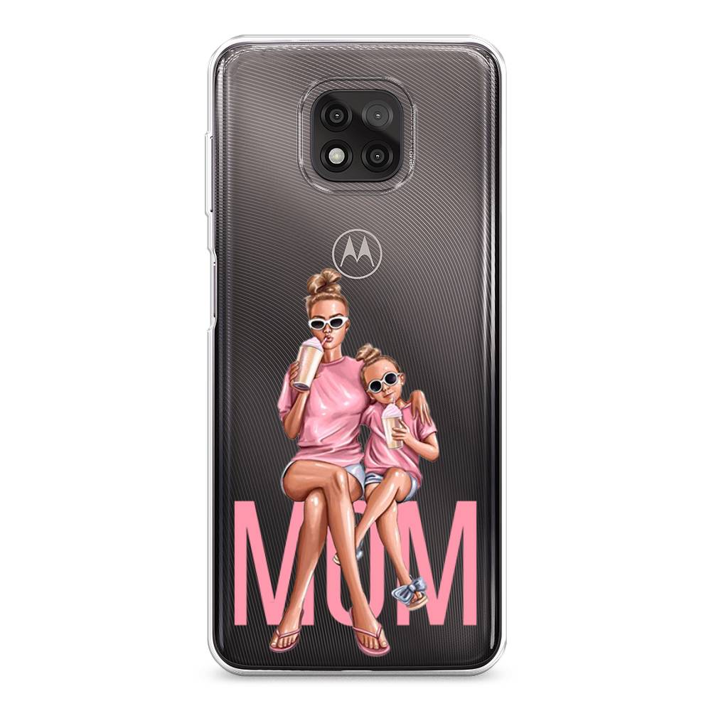 

Чехол Awog на Motorola Moto G Power 2021 "Lovely mom", Разноцветный, 242750-7