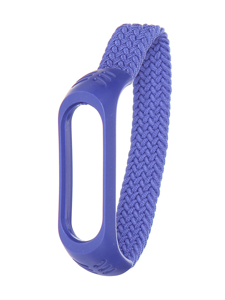 Ремешок Red Line для Xiaomi Mi Band 6 Nylon Braid 160mm Blue УТ000025160