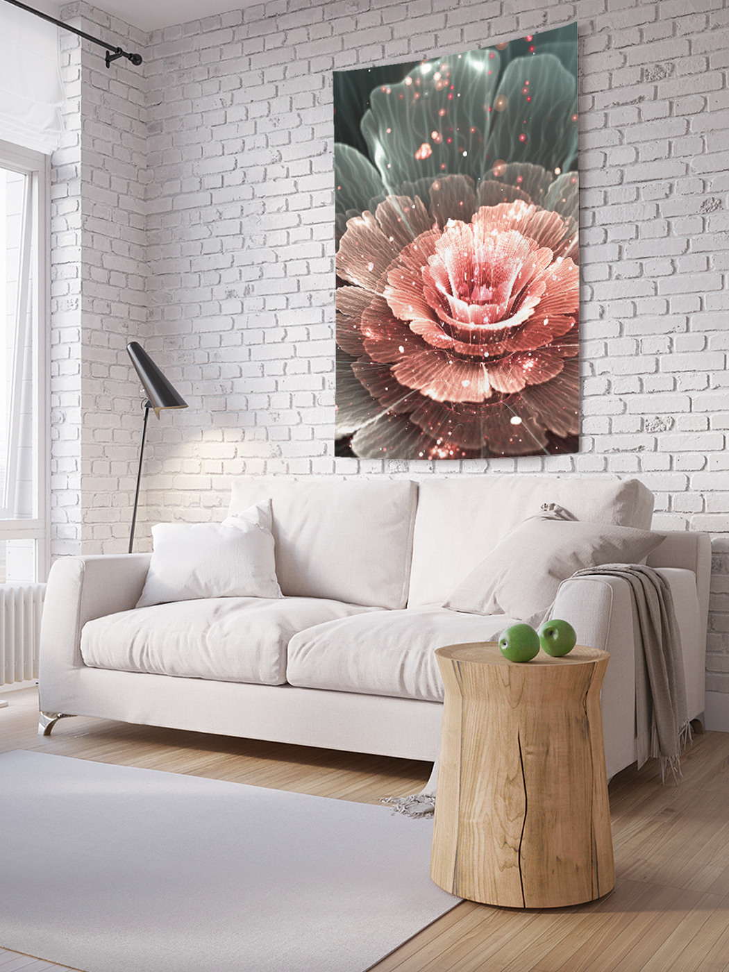 

Вертикальное фотопанно на стену JoyArty Цветочные брызги 150x200 см, Цветочные брызги
