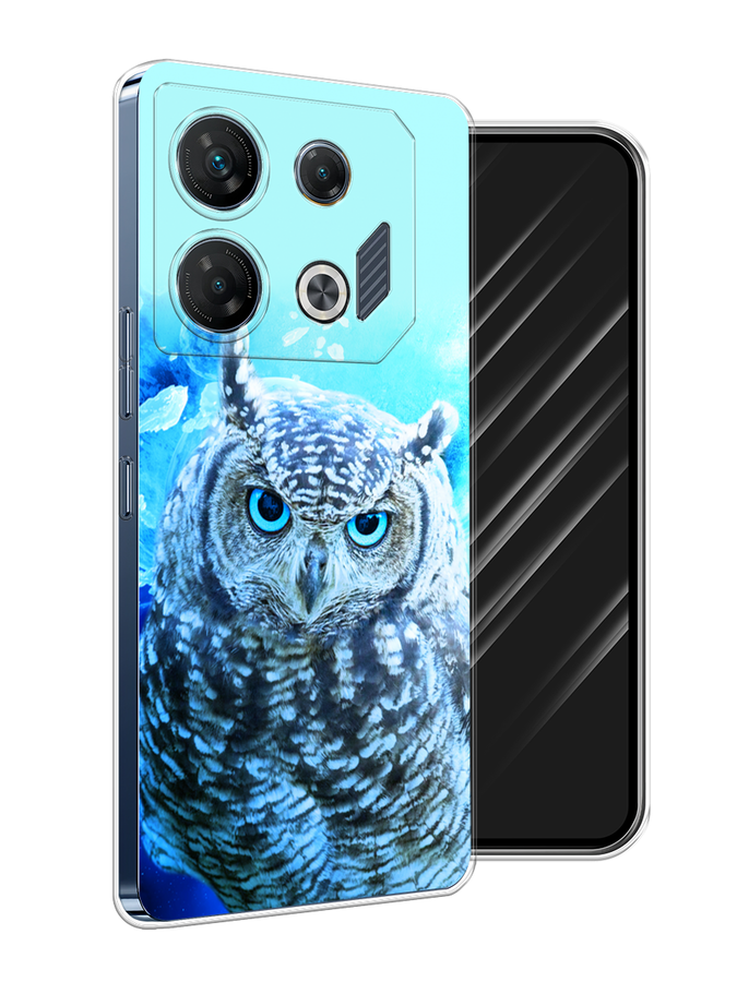 

Чехол Awog на Infinix GT 10 Pro "Сова арт 7", Синий;голубой, 3104850-1