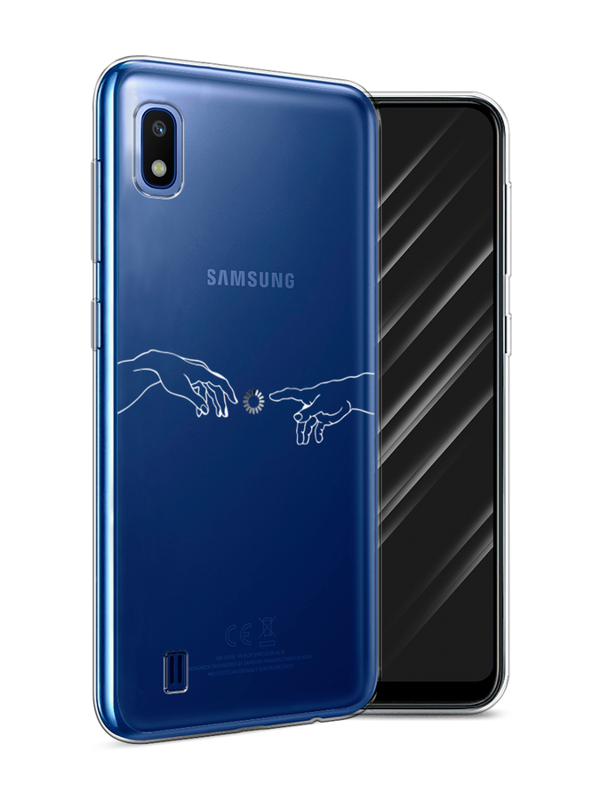 

Чехол Awog на Samsung Galaxy A10 "Загрузка творения", Разноцветный, 27950-10