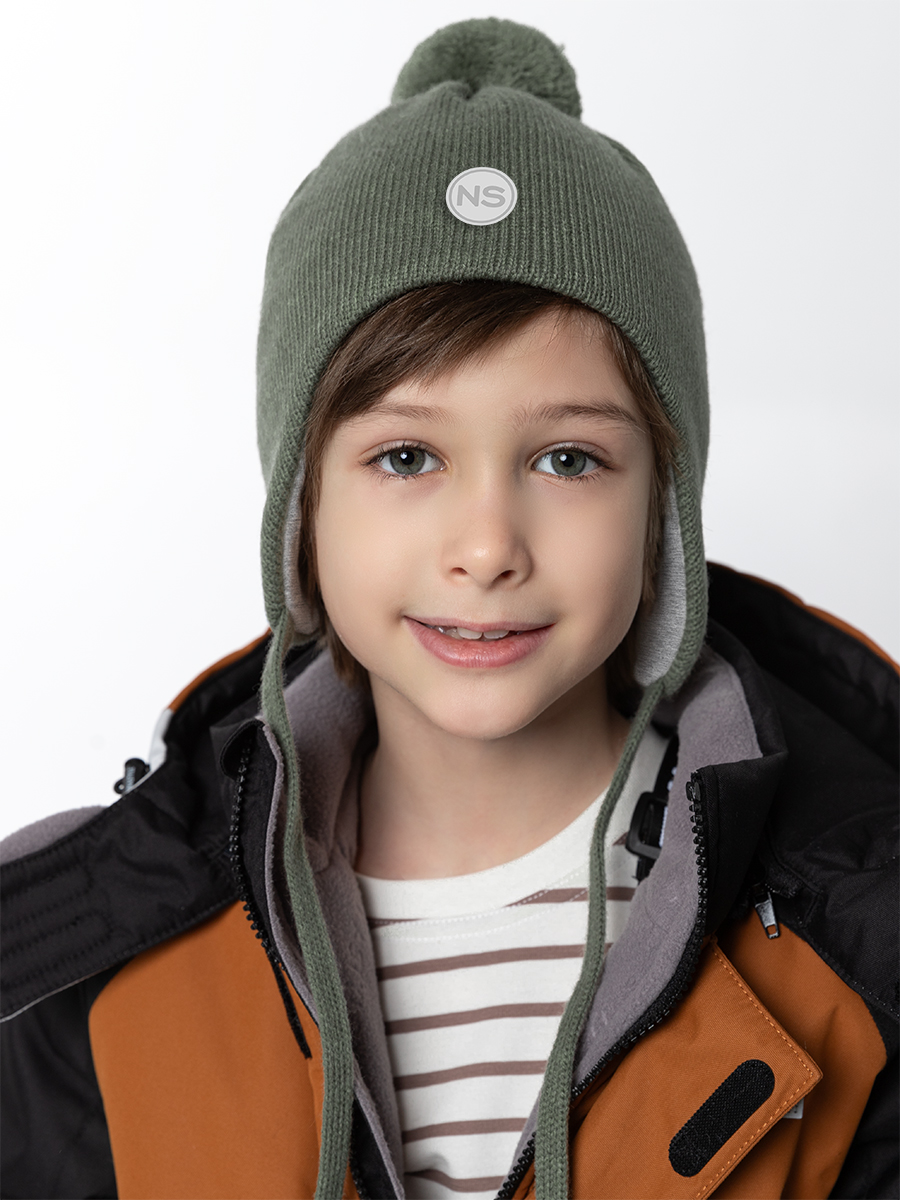 

Шапка детская NIKASTYLE 11з15424, зеленый, 50-54, 11з15424