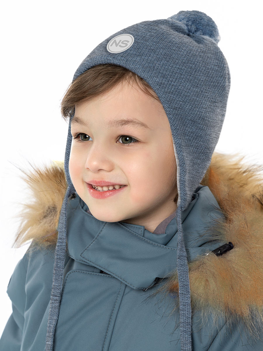

Шапка детская NIKASTYLE 11з15424, голубой, 50-54, 11з15424