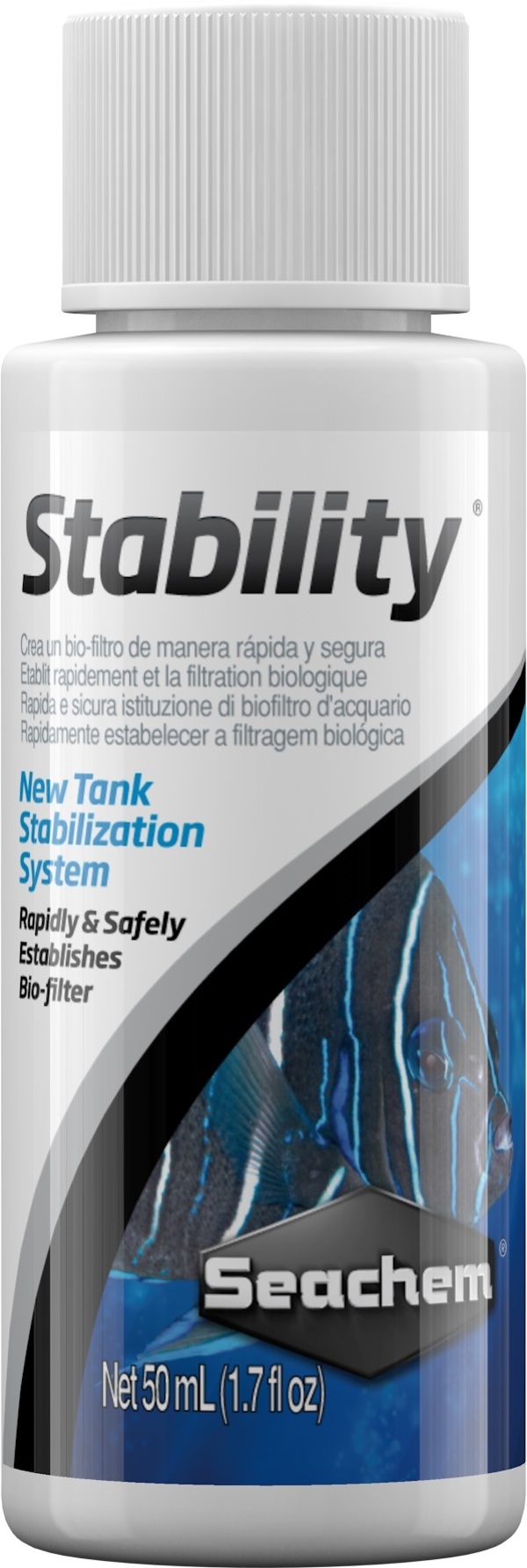 

Живые бактерии для воды Seachem Stability, 50 мл