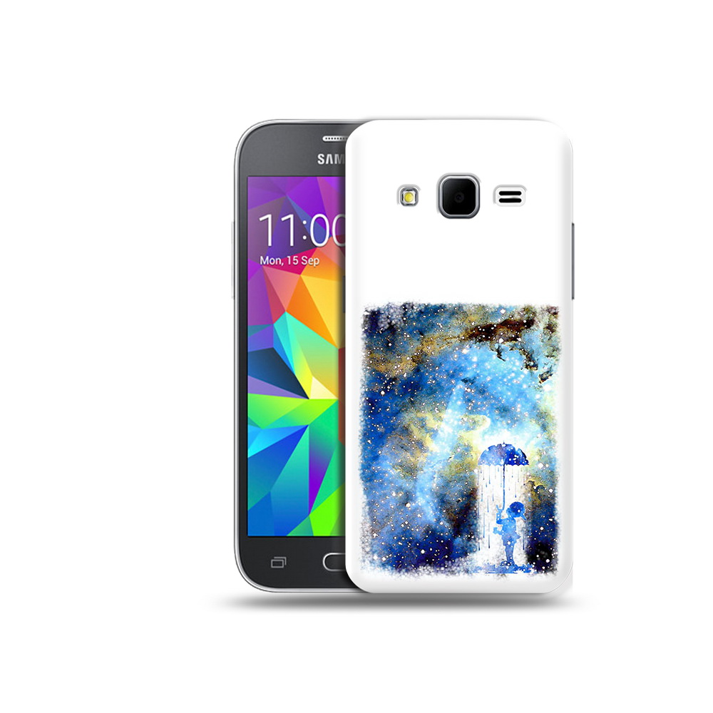 

Чехол MyPads Tocco для Samsung Galaxy Core Prime мальчик в небе (PT11933.566.455), Прозрачный, Tocco