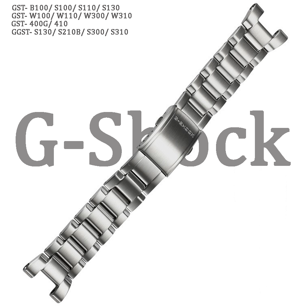 

Браслет унисекс Haspic GST-W300 серебристый, GST-W300