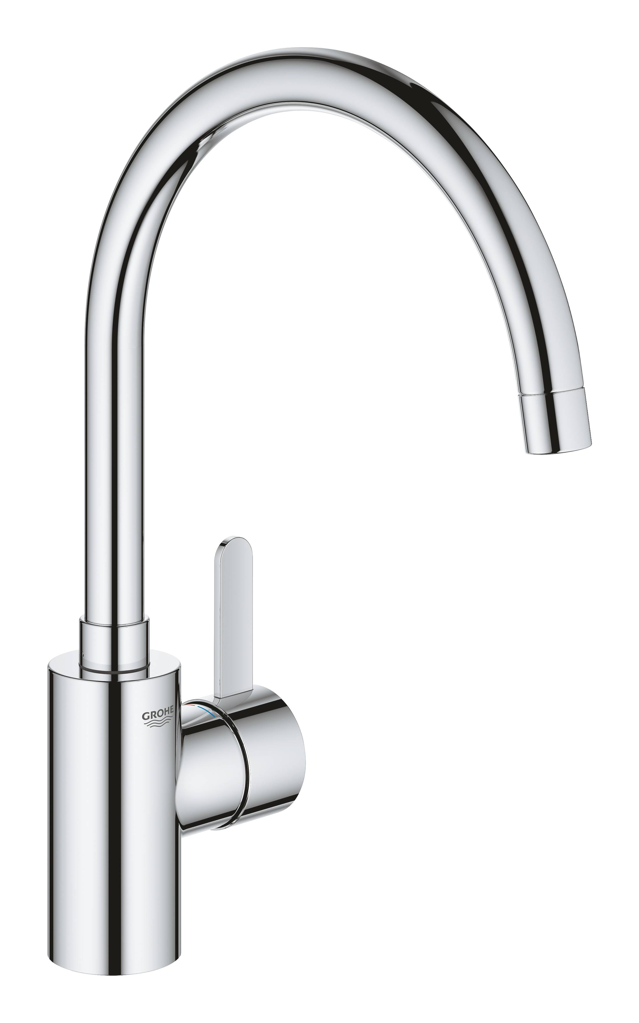 фото Смеситель для кухни однорычажный grohe eurosmart cosmopolitan, хром (3284320e)