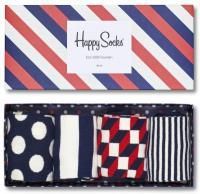 фото Набор happy socks classic navy socks gift set 4 xbdo09 цв. красно-зеленый р. 36-40