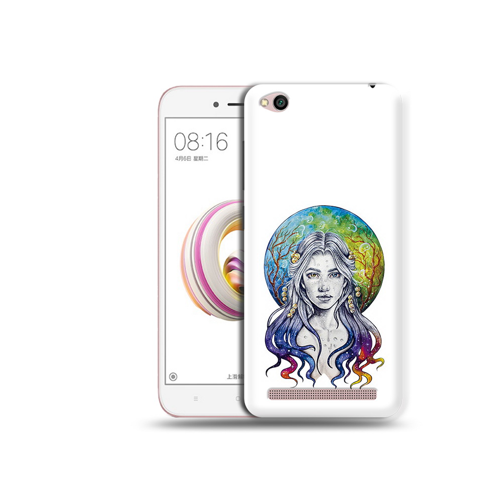 

Чехол MyPads Tocco для Xiaomi Redmi 5A девушка с красивыми волосами (PT227197.319.313), Прозрачный, Tocco