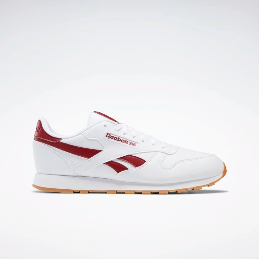 фото Кроссовки женские reebok cl lthr vegan белые 12 us