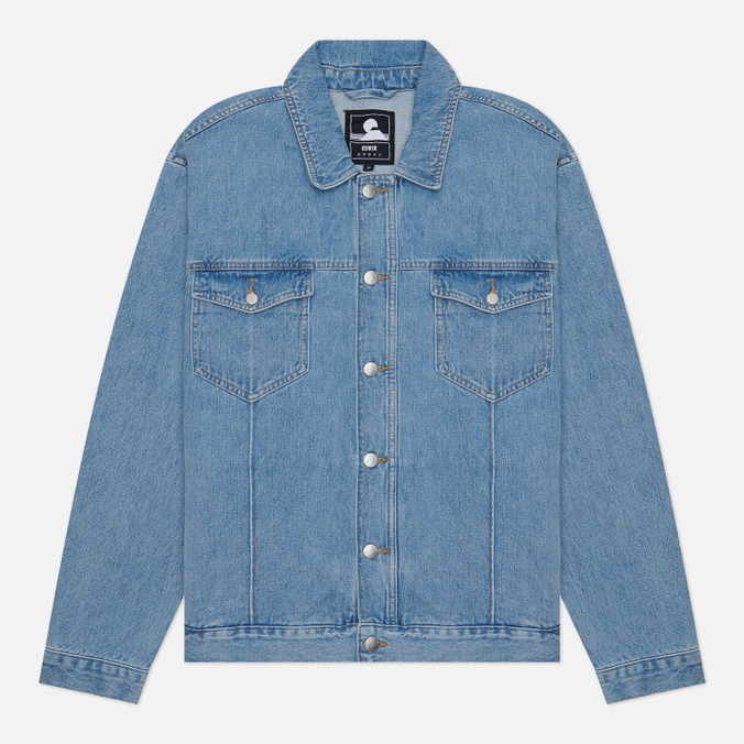

Мужская джинсовая куртка Edwin Garland Cotton Hemp Denim 14 Oz голубой, Размер XXL, Garland Cotton Hemp Denim 14 Oz