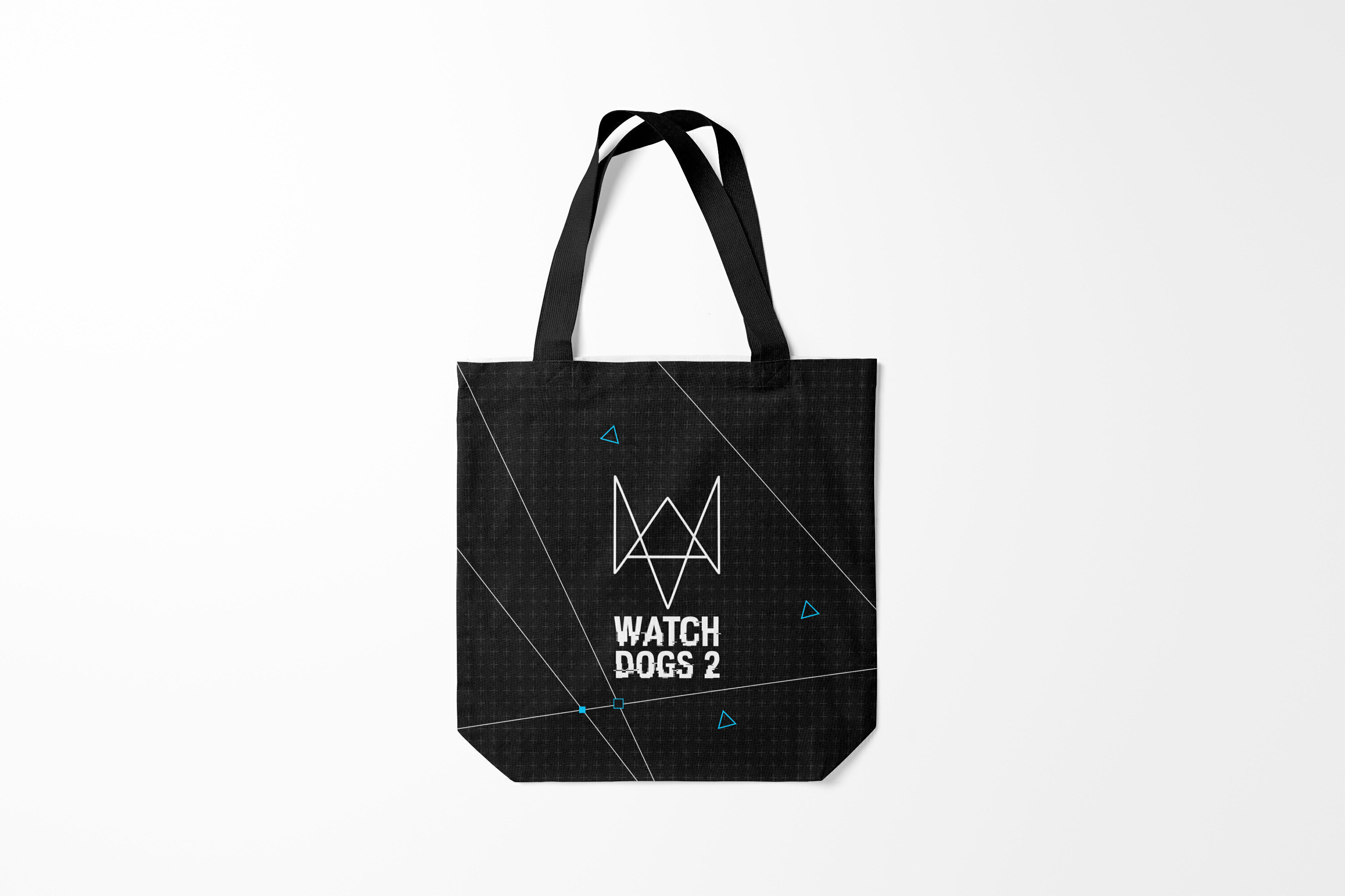 

Сумка шoппер унисекс Burnettie Watch Dogs 2, черный, Watch Dogs 2