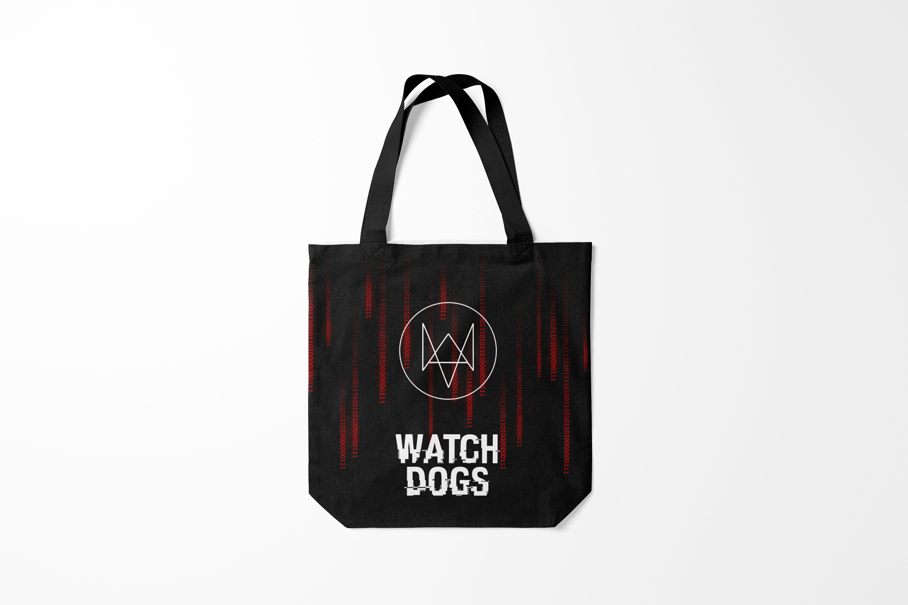 

Сумка шoппер унисекс Burnettie Watch Dogs 2, черный, Watch Dogs 2