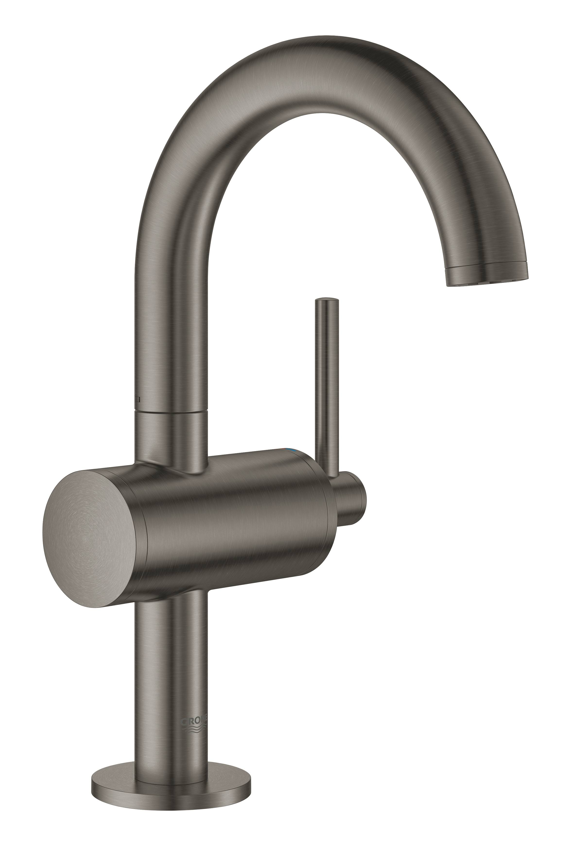 фото Смеситель для раковины grohe atrio new, темный графит матовый (32043al3)